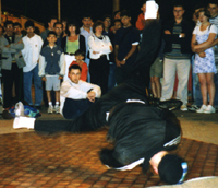 Junk breaking at Bournemouth pier, 1997