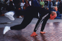 Junk breaking at Bournemouth pier, 1997